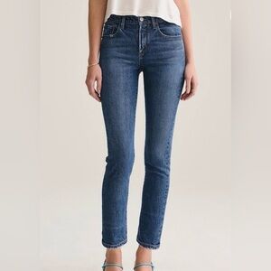 Agolde Toni Mid Rise Straight Jeans, 28